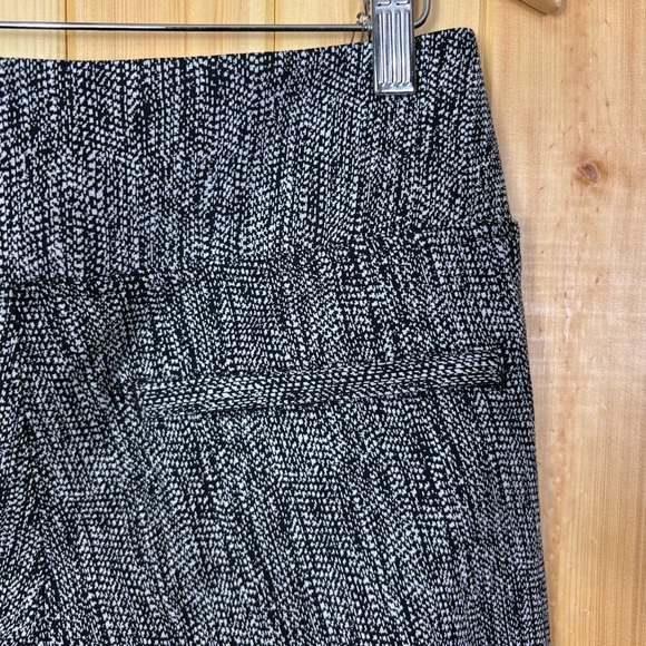Athleta Delancey Skyline Tight Women’s large Black and White Pants Zip Ankle - Picture 4 of 11